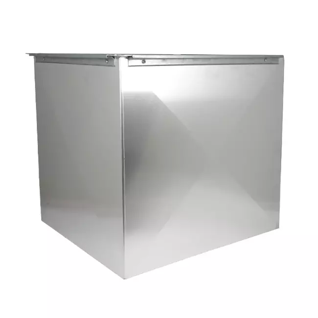 Aluminium aansluitkanaal 2000 x 1200