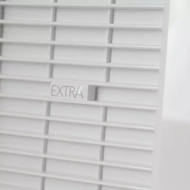 Europlast badkamerventilator Ø 100 mm Wit met automatische sluitklep - luxe X100Z