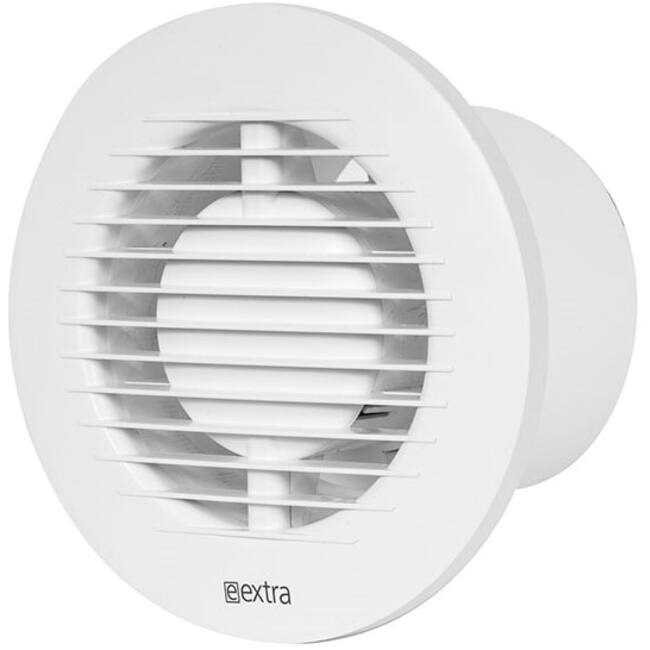 Badkamer ventilator rond Ø 100 mm wit - basis EA100