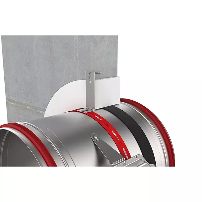 Brandklep rond 100 mm servomotor 24V - E-FDC25 D100 M24 S