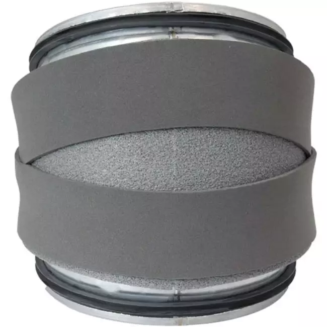 Thermoduct geïsoleerde bocht 30 graden diameter 400 mm