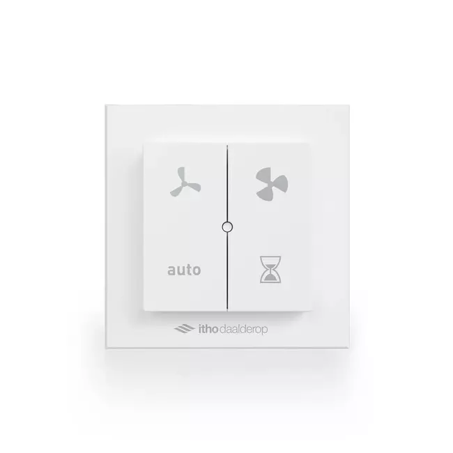 Itho Daalderop CVE-S ECO Pakket SE 325 m³/h + vochtsensor + RFT-N Auto bediening + 4 ventielen - euro stekker