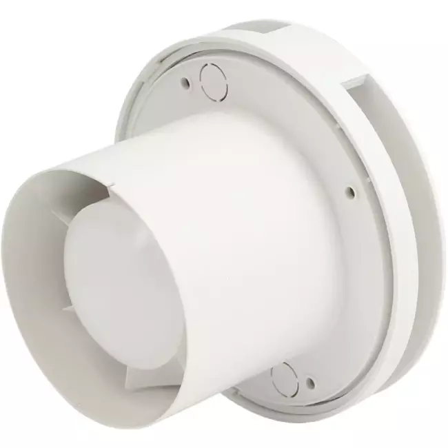 Badkamer ventilator rond Ø 150 mm wit - design EAT150