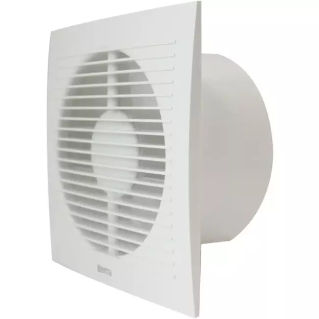 Badkamer ventilator Ø 100 mm Wit - standaard EE100
