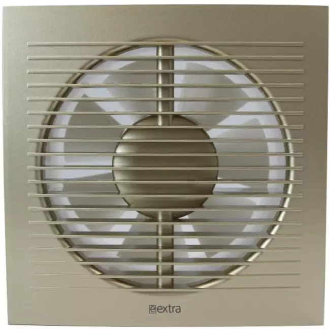 Badkamer ventilator Ø 100 mm Goud met timer en vochtsensor - EE100HTG