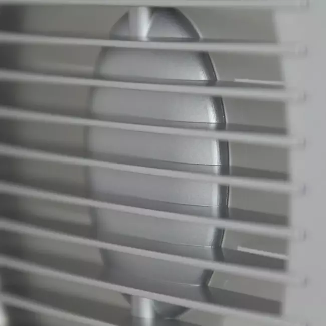 Badkamerventilator Ø 100 mm Zilver met timer - standaard EE100TS