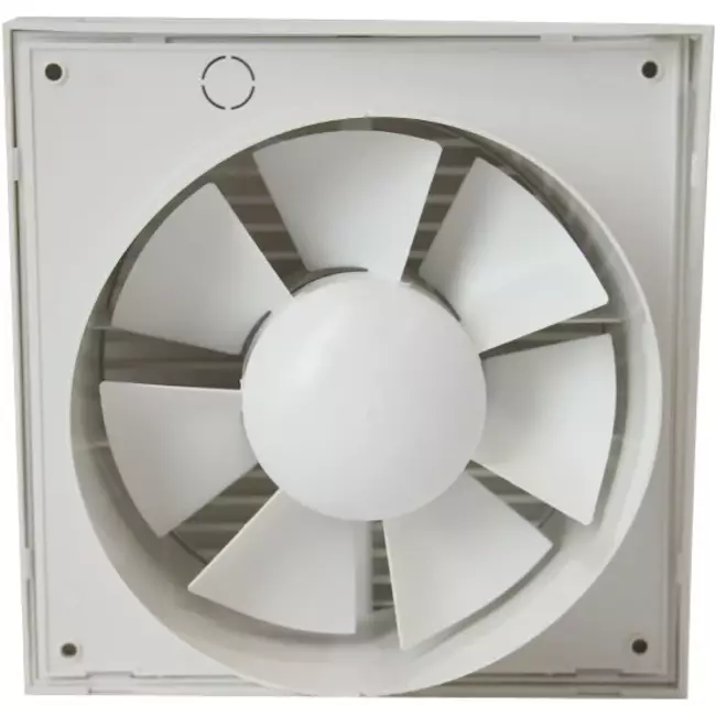 Badkamerventilator Ø 100mm wit - Design EET100