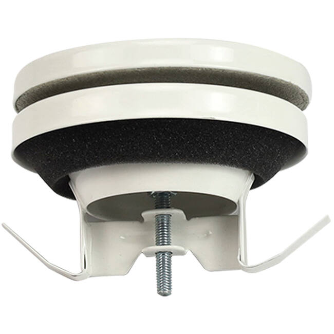 Ventilatie toevoer ventiel 100mm met metaal klemveren - SAV-C100 RAL9010