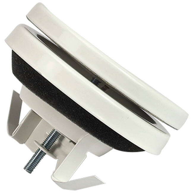 Ventilatie toevoer ventiel 100mm met metaal klemveren - SAV-C100 RAL9010