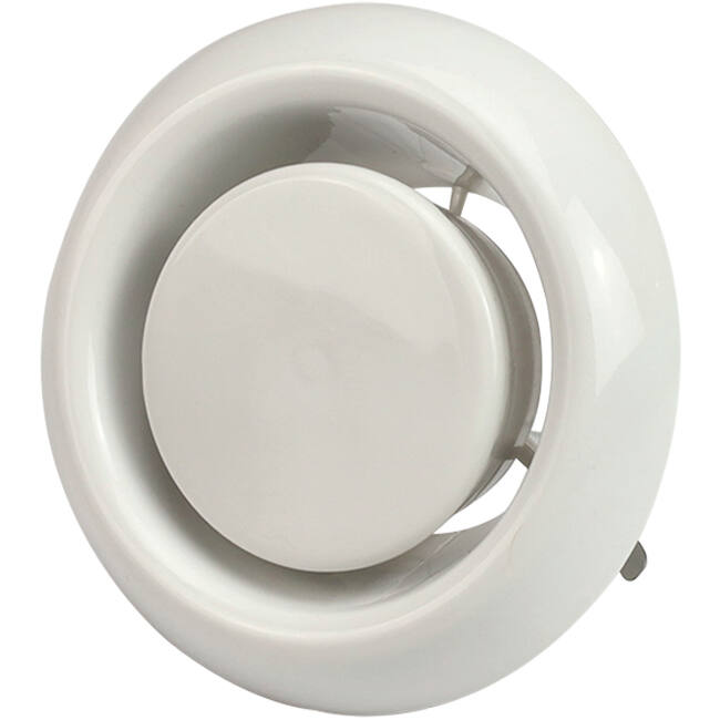 Ventilatie afvoer ventiel 100mm met klemveren - AVP-C100
