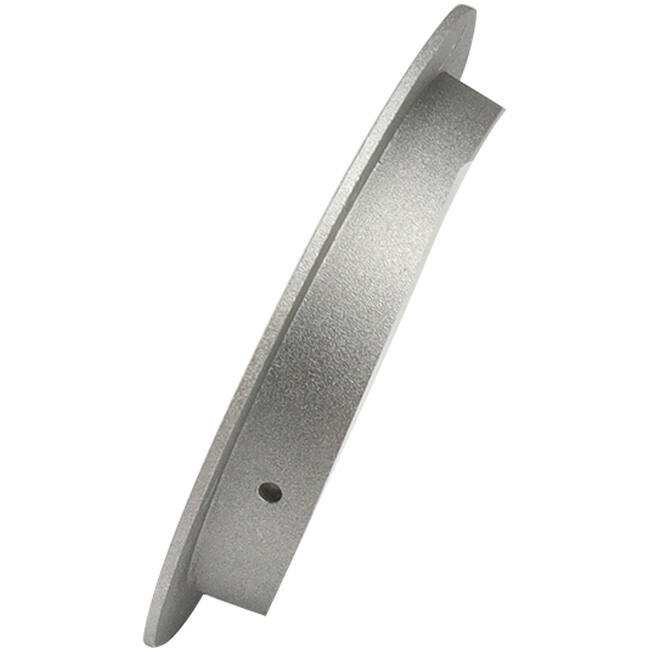 Muur rooster 250mm buitenlucht aluminium - EL-A-RLP250