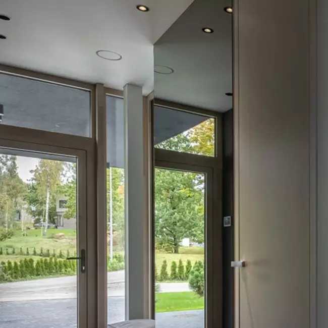Ergovent instucbaar frameloos ventilatieventiel rond 125 mm