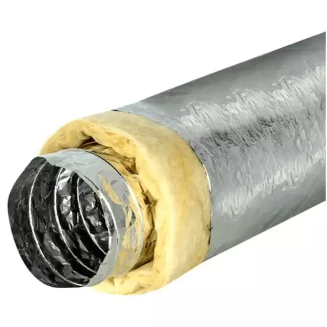 Isodec thermisch geisoleerde Ø125 mm ventilatieslang (10 meter)