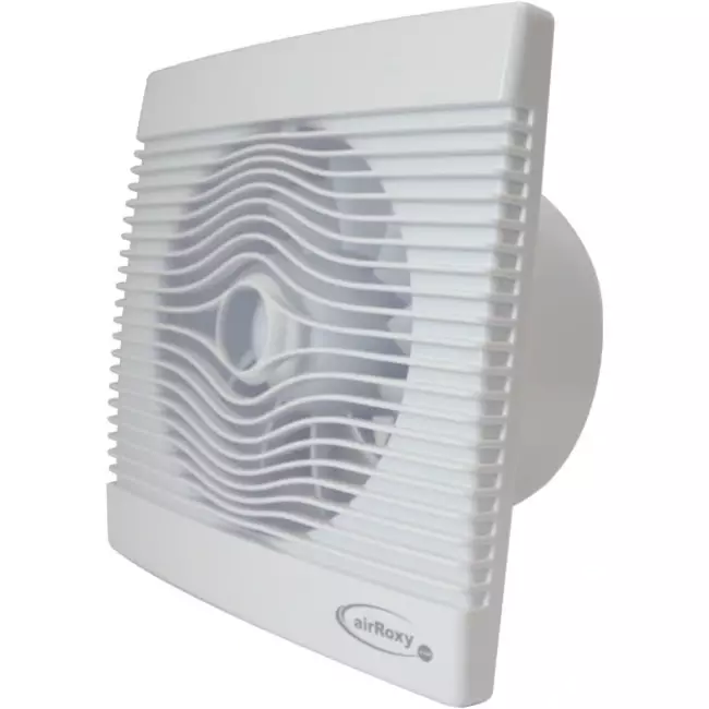 Badkamer ventilator met Vochtsensor en Timer Ø 100 mm wit - pRemium 100HS