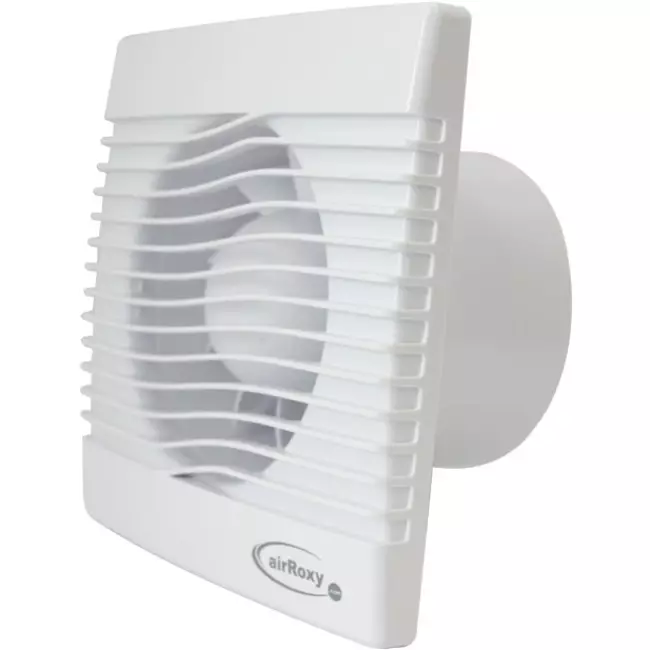 Badkamer ventilator met Timer Ø 120 mm wit - pRim120TS
