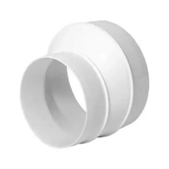 Rond kunststof verloop 125mm naar 100mm - AP125-100