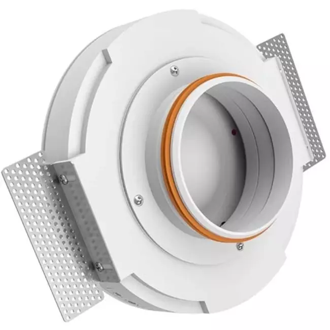 Ergovent instucbaar frameloos ventilatieventiel rond 125 mm