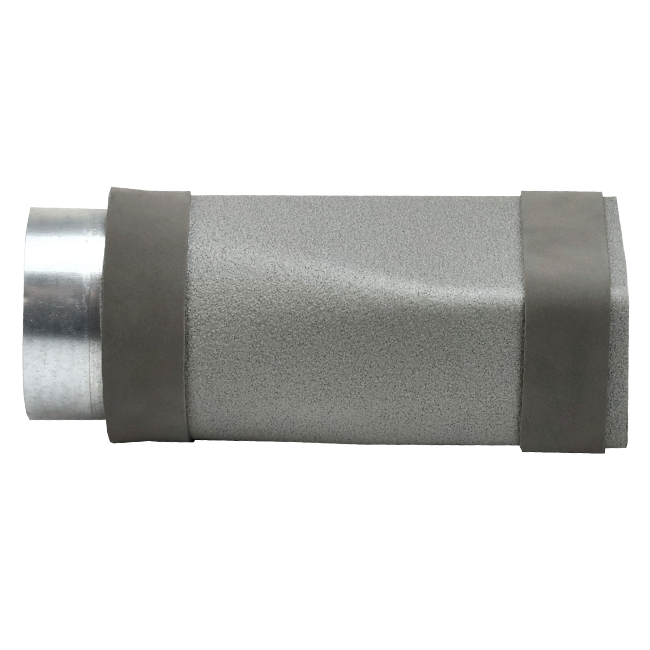 Thermoduct verloopstuk 220x80 mm naar diameter 150 mm