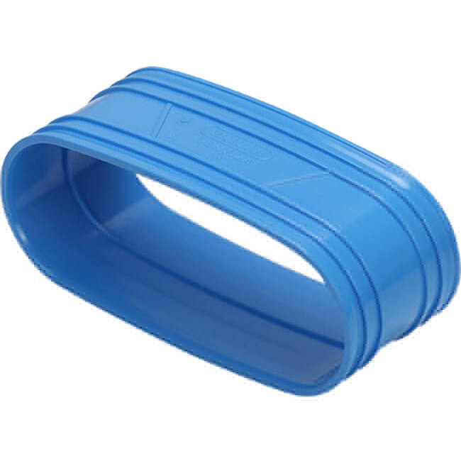 Wavin Ventiza lijmmof PVC ovaal 235x80 mm M/M