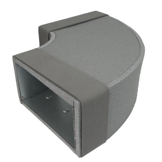 Thermoduct instortbocht 90 graden 300x80 mm horizontaal