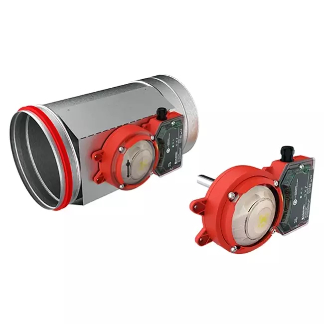 Rooksensor 230V voor ronde brandklep 125 mm - E-FDC A SSA D125 230