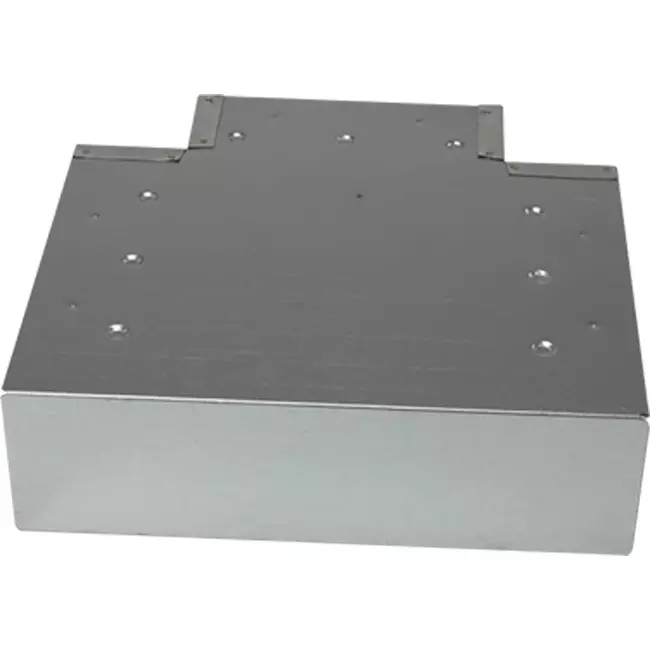 T-stuk (haaks) 90 graden 220x80 mm - 170x80 mm tbv instortkanaal
