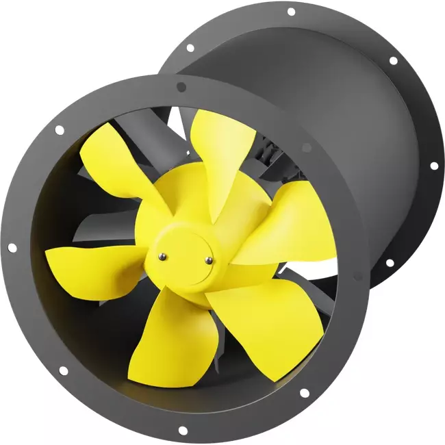 Axiaal 315 mm kanaalventilator rookgas F300- AL 315 D2 F3 01 CFG