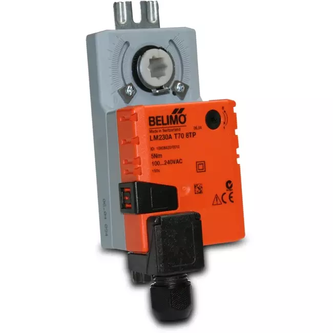Demper actuator koppel 5 Nm 24V AC/DC - STA 01