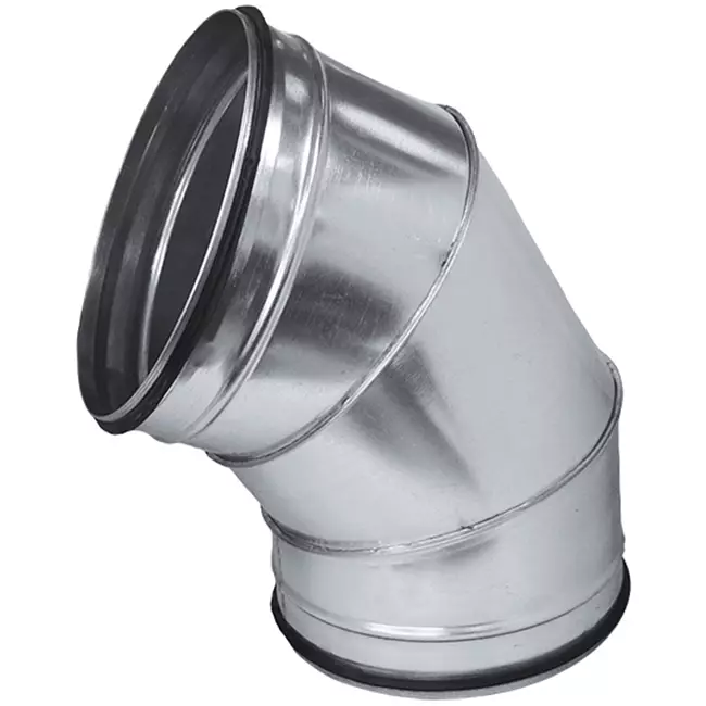 Ronde spiro bocht 60° Ø 630mm voor spirobuis