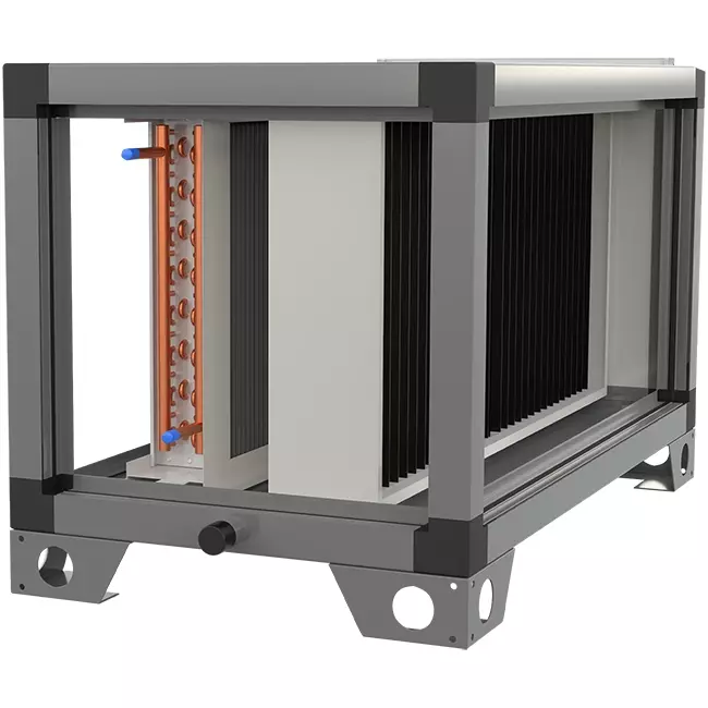 Maxivent koudwaterbatterij 34,49 kW voor M4555 horizontaal low profile - CCW2