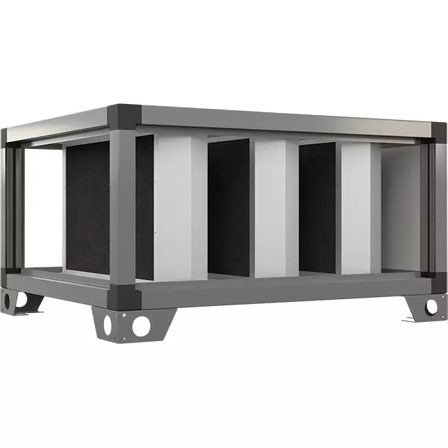 Maxivent geluiddemper 1000 mm voor M4540 horizontaal - SL2