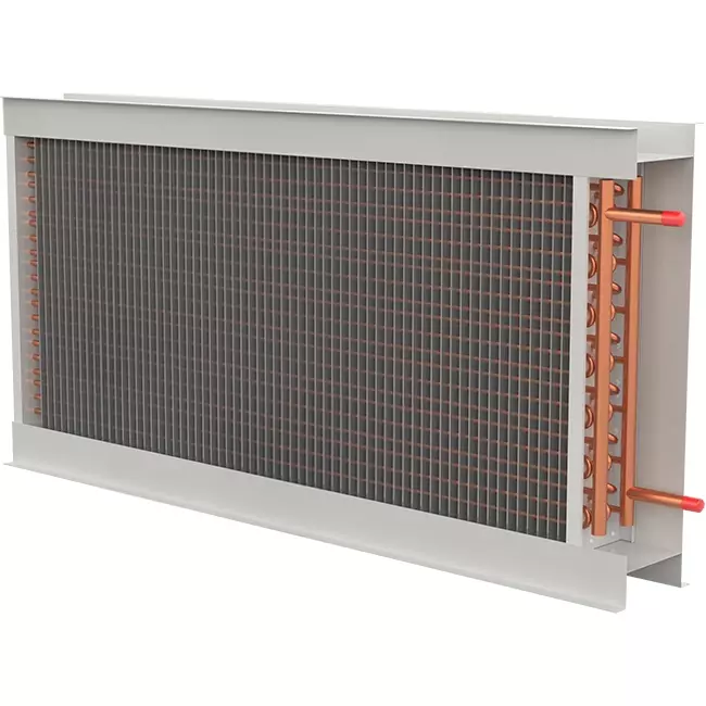 Maxivent warmwaterbatterij 41,10 kW voor M4540 horizontaal - HC2
