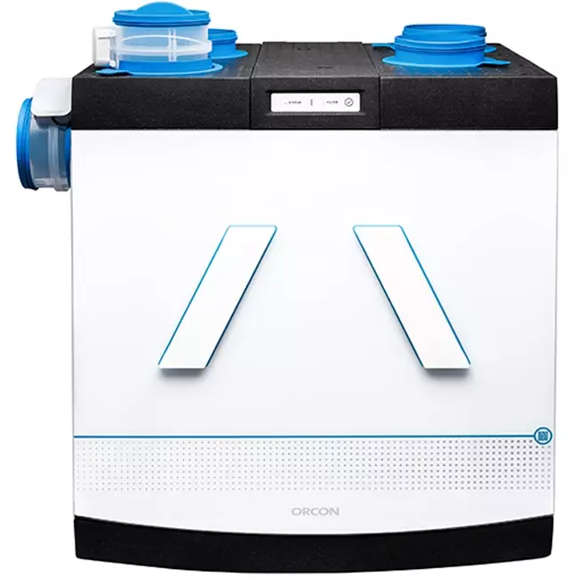 Orcon HRC-425 Smartcomfort WTW met 2-zonesturing - 425 m³/h