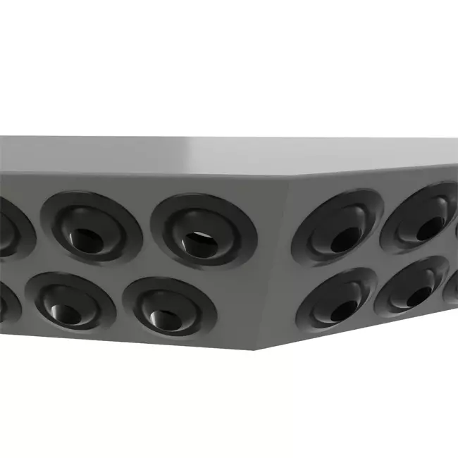 Nozzle jet Plenum Halve UFO-8 996x1992x346