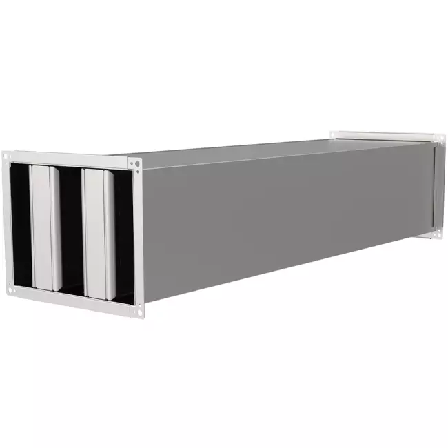 Geluidsdemper voor rechthoekige VAV 500x400 mm