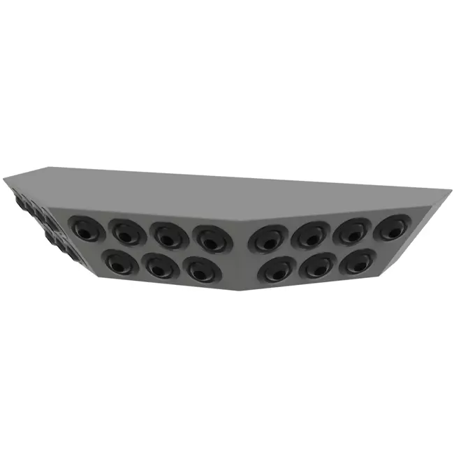 Nozzle jet Plenum Halve UFO-8 996x1992x346