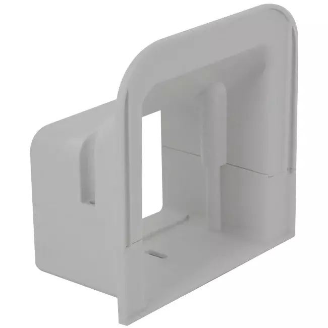 ClimaConnect muurrosette voor montagekanaal 100 mm - RAL 9010
