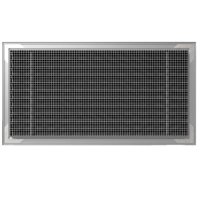 ClimaConnect buitenmuurrooster aluminium 300x300 mm