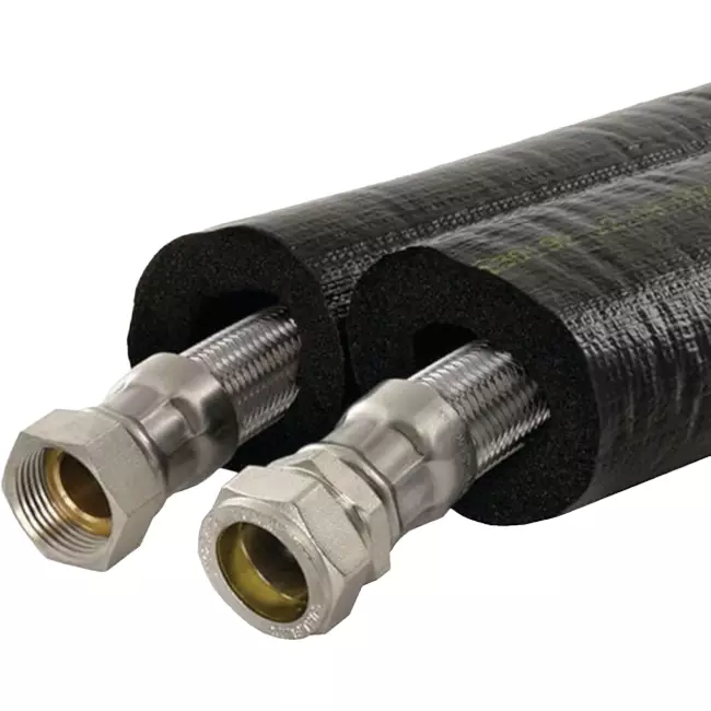 Flexibele aansluitkit monoblock warmtepomp