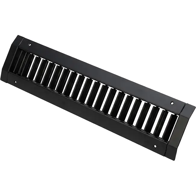 ClimaConnect kanaalrooster dubbel instelbaar 1025x125 mm voor buis 315 tot 900 mm - RAL 9005