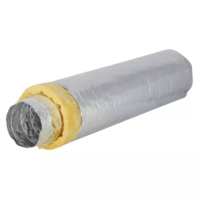 Sonodec akoestisch thermisch geïsoleerde Ø125 mm ventilatieslang (10 meter)