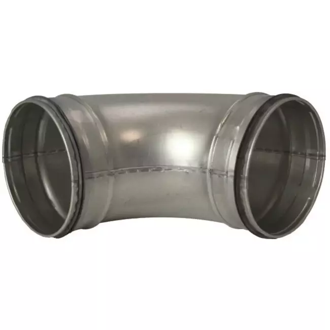 Ronde spiro bocht 90° Ø 125mm voor spirobuis