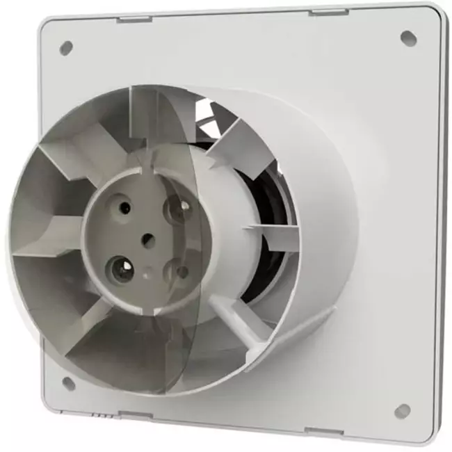 Badkamerventilator Supra met bewegingssensor en instelbare timer Ø 100 mm -100TM