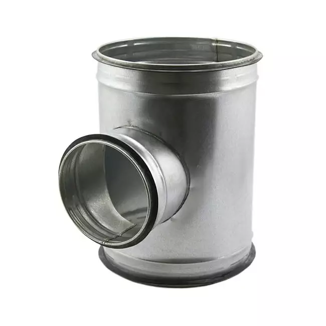 T-stuk Ø 630 mm - Ø 315mm voor spirobuis (90°)