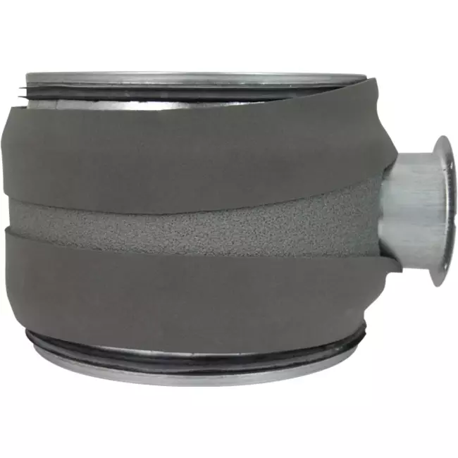 Thermoduct 13 mm handbediende regelklep diameter 180 mm geïsoleerd