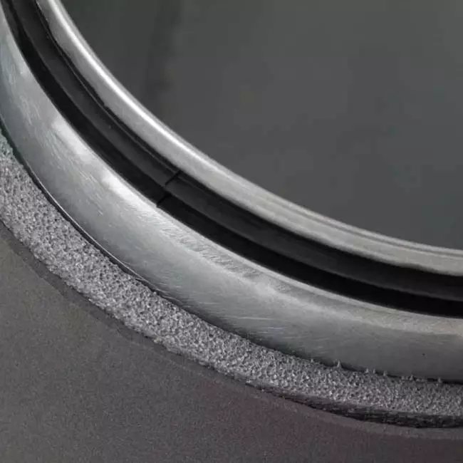 Thermoduct geïsoleerde bocht 45 graden diameter 355 mm