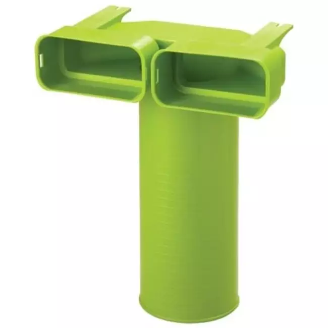 Ubbink Air Excellent 35SC ventieladapter 125 2x90°