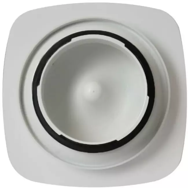 Vent-Axia UniflexPlus RVV 125 mm regelbaar ventiel vierkant - wit