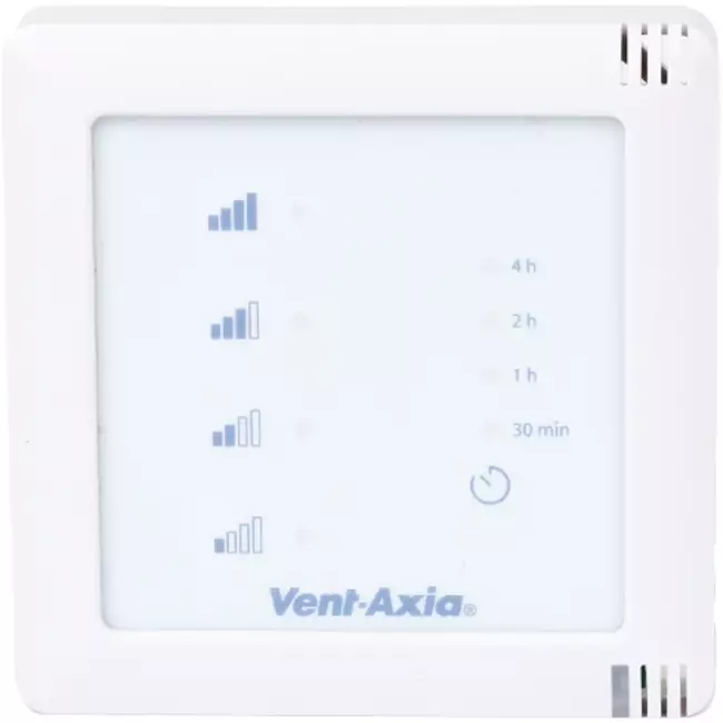 Vent-Axia Multihome bedrade 4-standenschakelaar wit - SSU-W