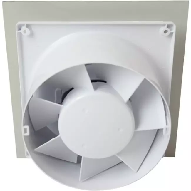 Air Roxy badkamerventilator met aansluitdiameter 100 mm - front goud aluminium